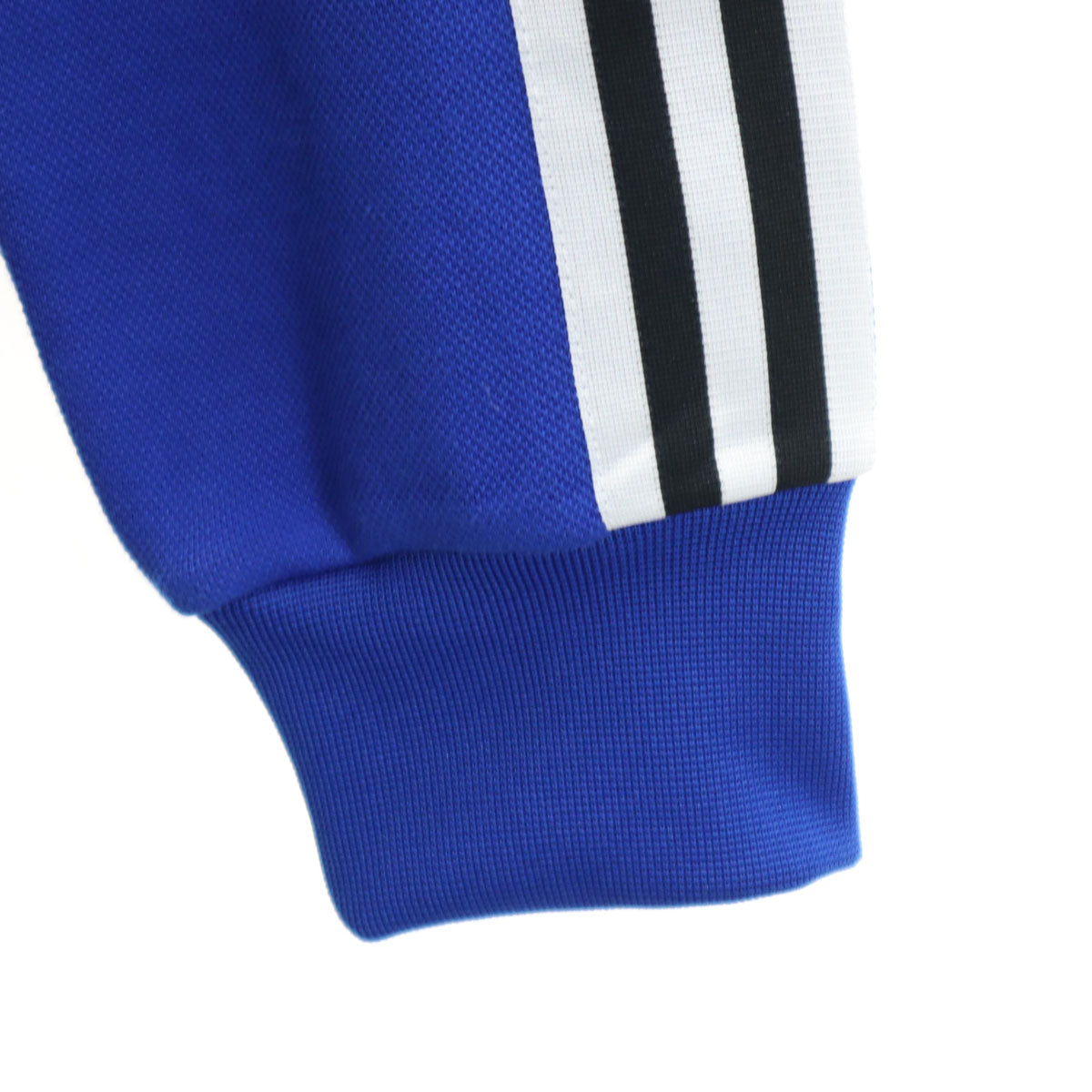 未使用 adidas アディダス トレフォイルロゴ刺繍 トラックジャケット L ブルー系 ジャージ メンズ