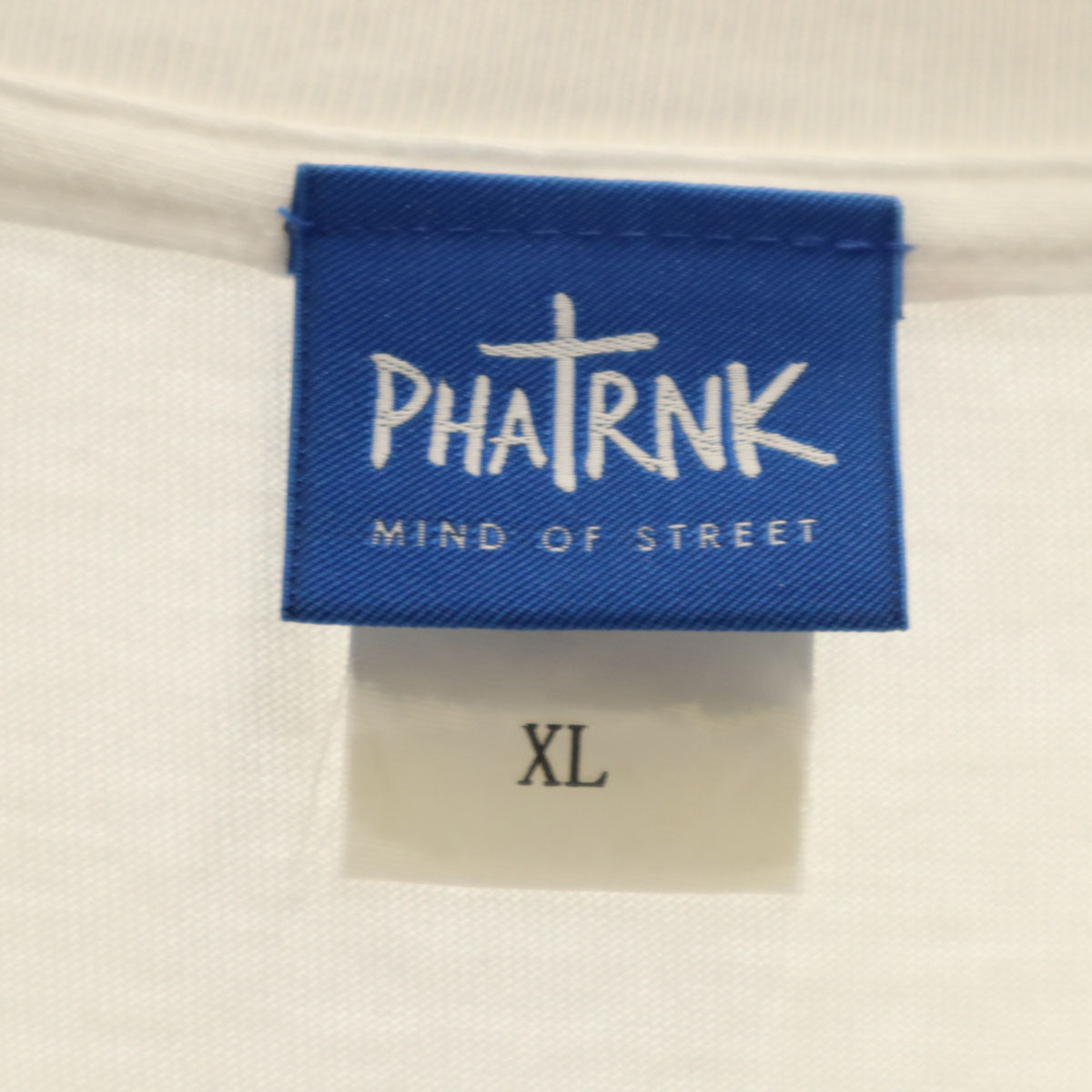 PHATRNK ファットランク バックロゴ 長袖 Tシャツ XL ホワイト ロンT メンズ