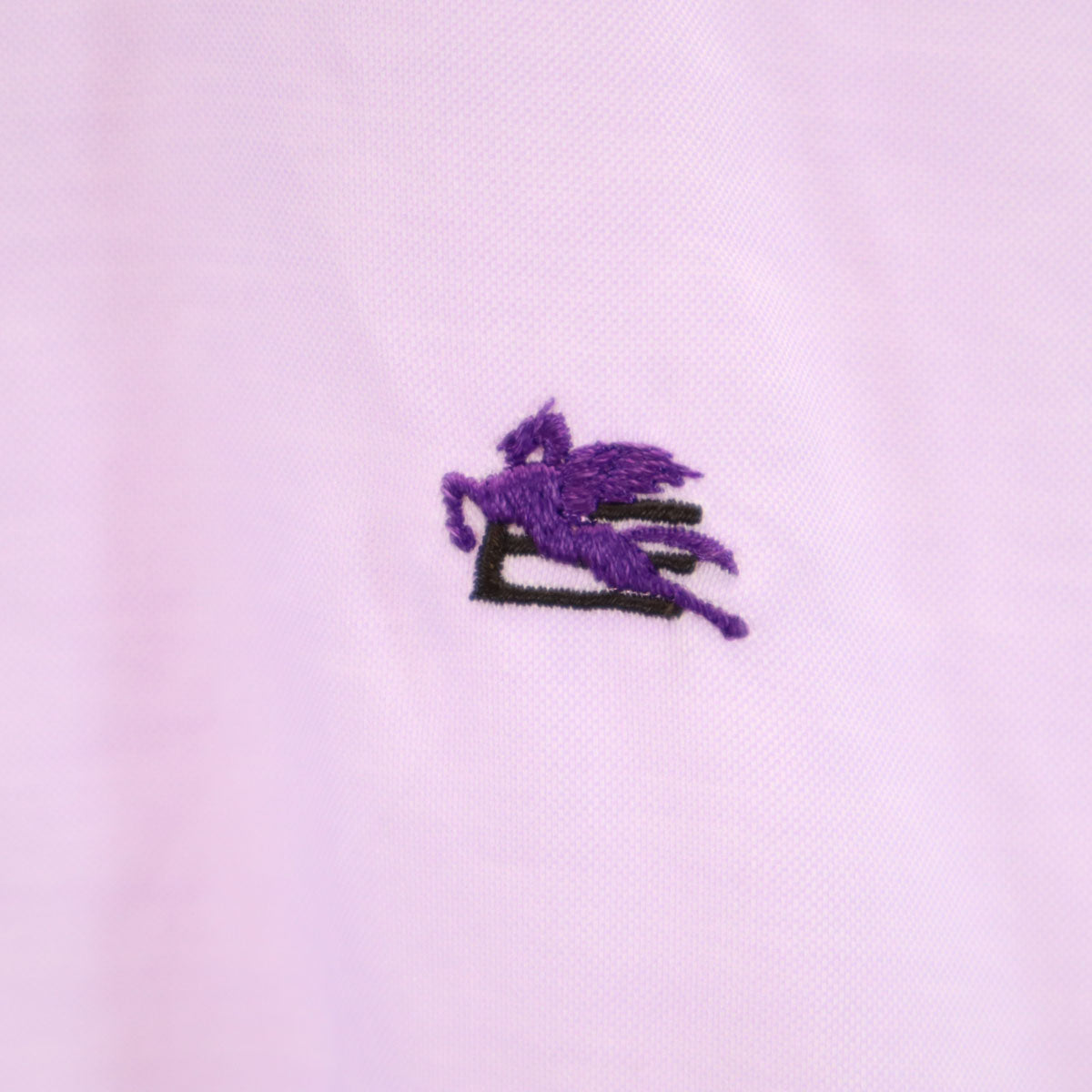 ETRO エトロ イタリア製 長袖 ボタンダウンシャツ 41 ライトパープル メンズ