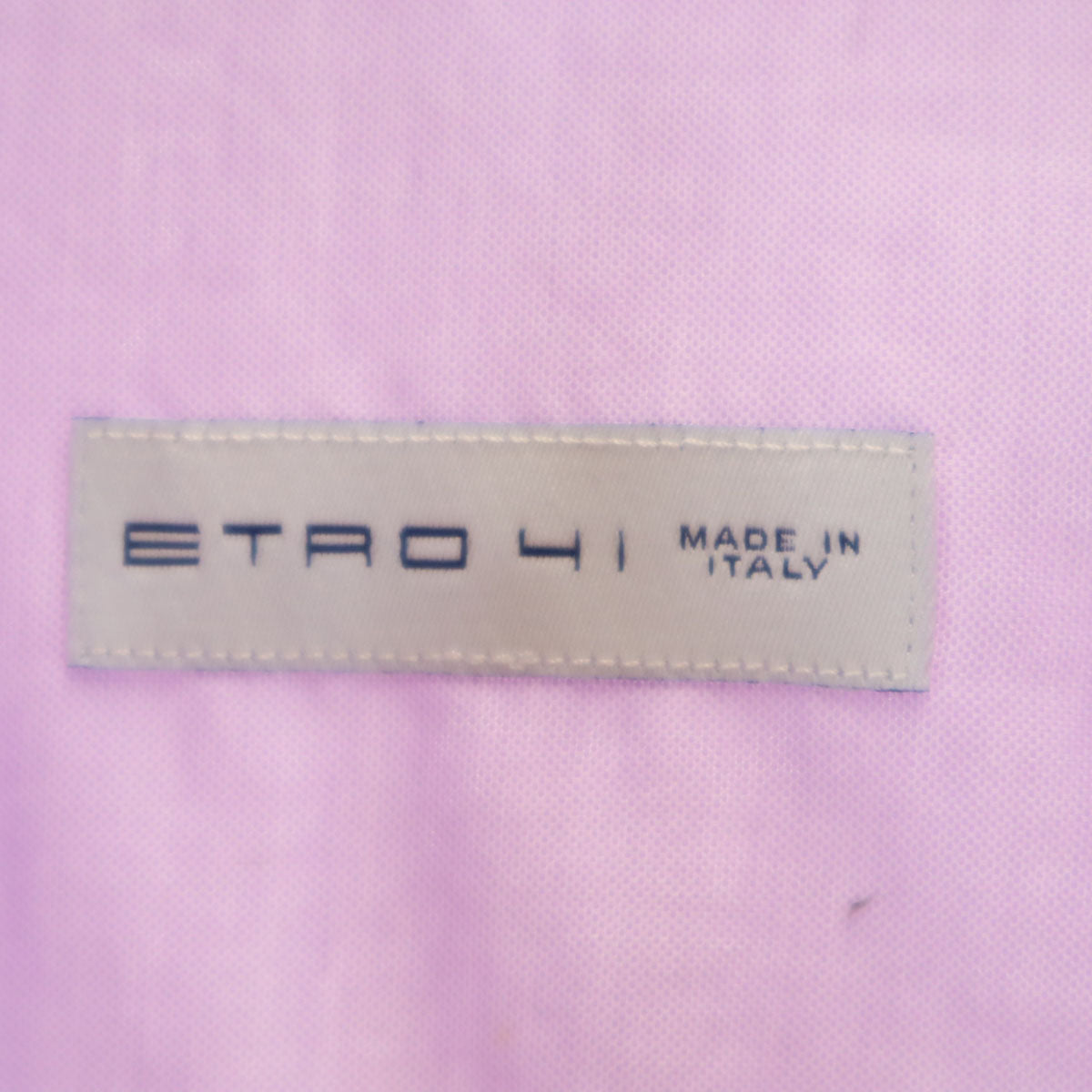 ETRO エトロ イタリア製 長袖 ボタンダウンシャツ 41 ライトパープル メンズ