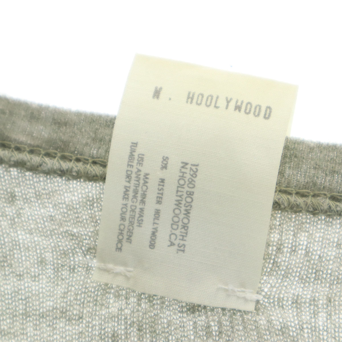 N.HOOLYWOOD エヌハリウッド 日本製 長袖 ニット 38 グレー メンズ