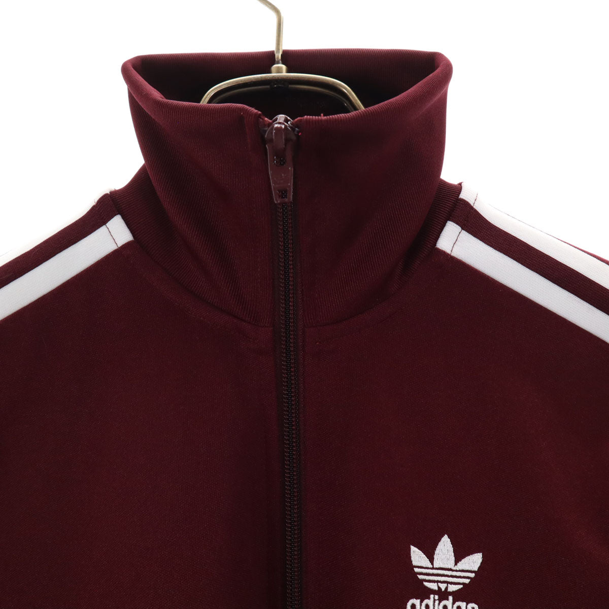 adidas Originals アディダスオリジナルス トレフォイルロゴ トラックジャケット XS ボルドー ジャージ メンズ