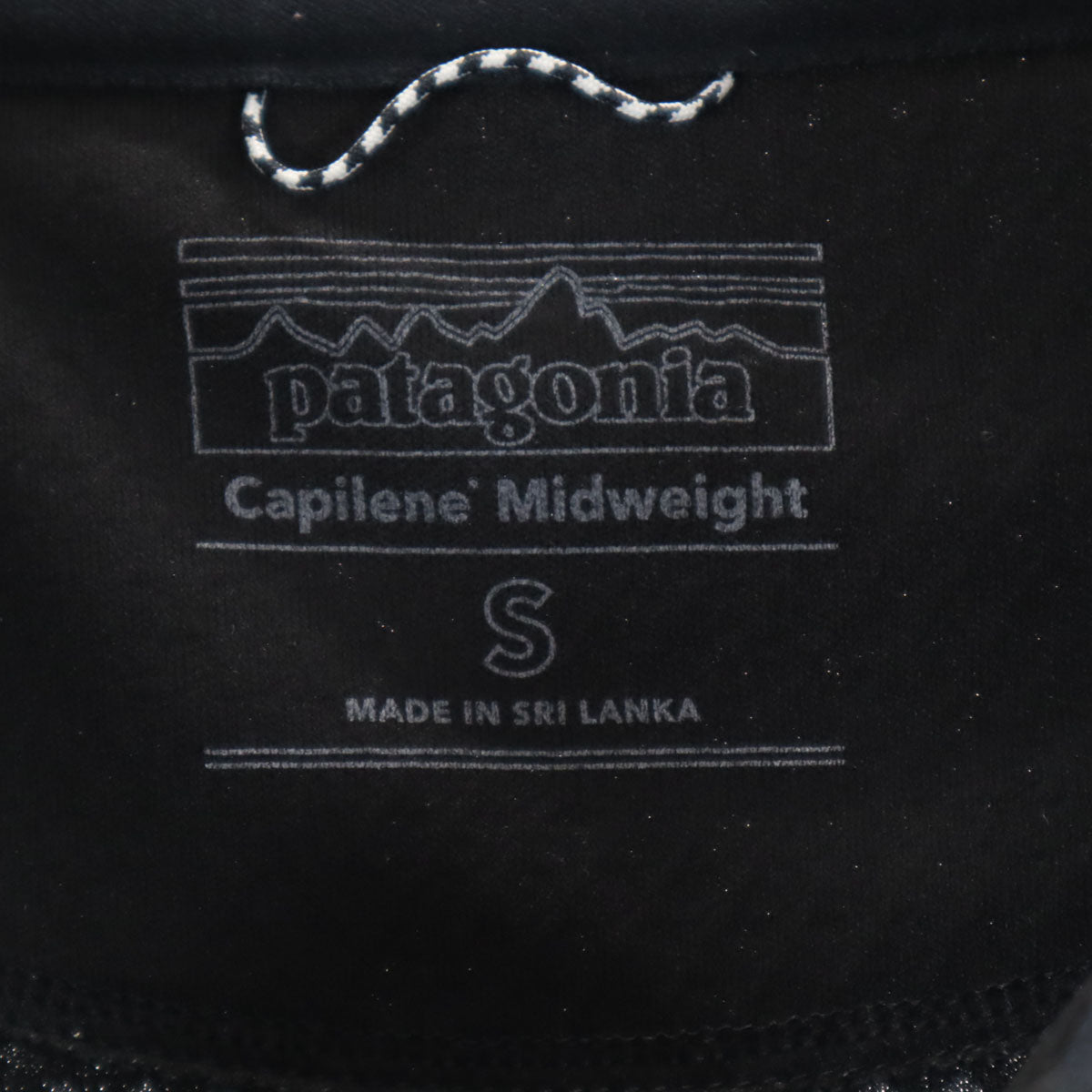 patagonia パタゴニア 長袖 キャプリーン ミッドウェイト ジップネック シャツ S ブラック アウトドア 44447SP23 メンズ