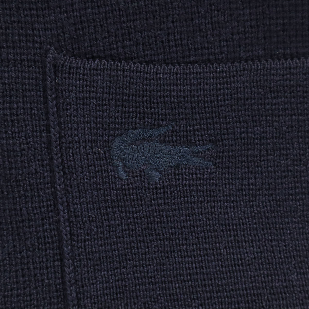 LACOSTE ラコステ 長袖 ニットカーディガン 3 ネイビー メンズ