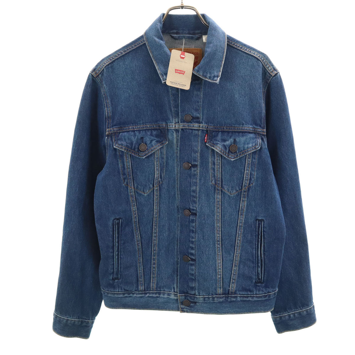 未使用 Levi's リーバイス デニムジャケット S インディゴ トラッカー VINTAGE FIT メンズ