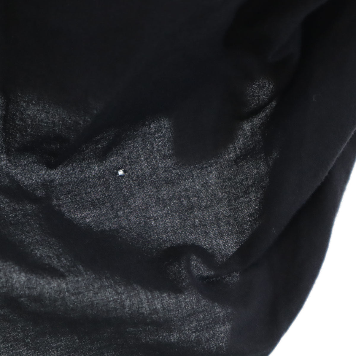 mercibeaucoup. メルシーボークー 長袖 ロング コットンシャツ 1 ブラック レディース