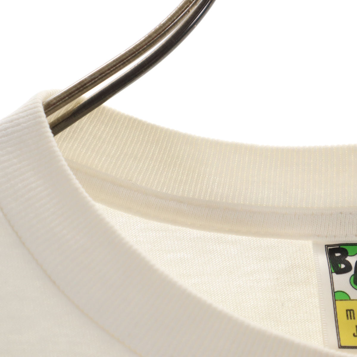 BAPE ベイプ 日本製 半袖 Tシャツ S ホワイト メンズ