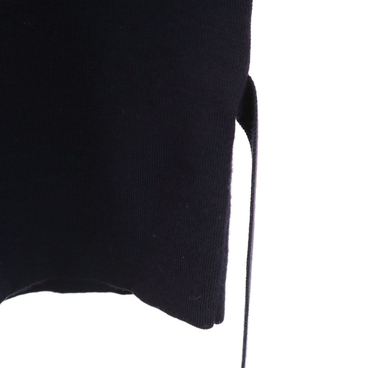 FOXEY フォクシー 7分袖 ニットカーディガン 40 ネイビー レディース