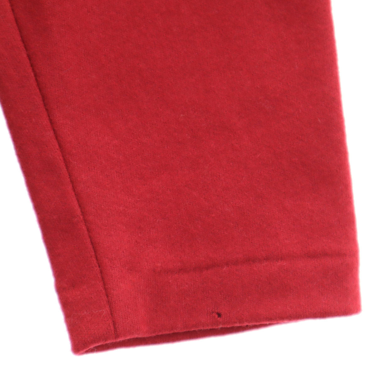 LANCEL ランセル モックネック ニットジャケット M レッド レディース