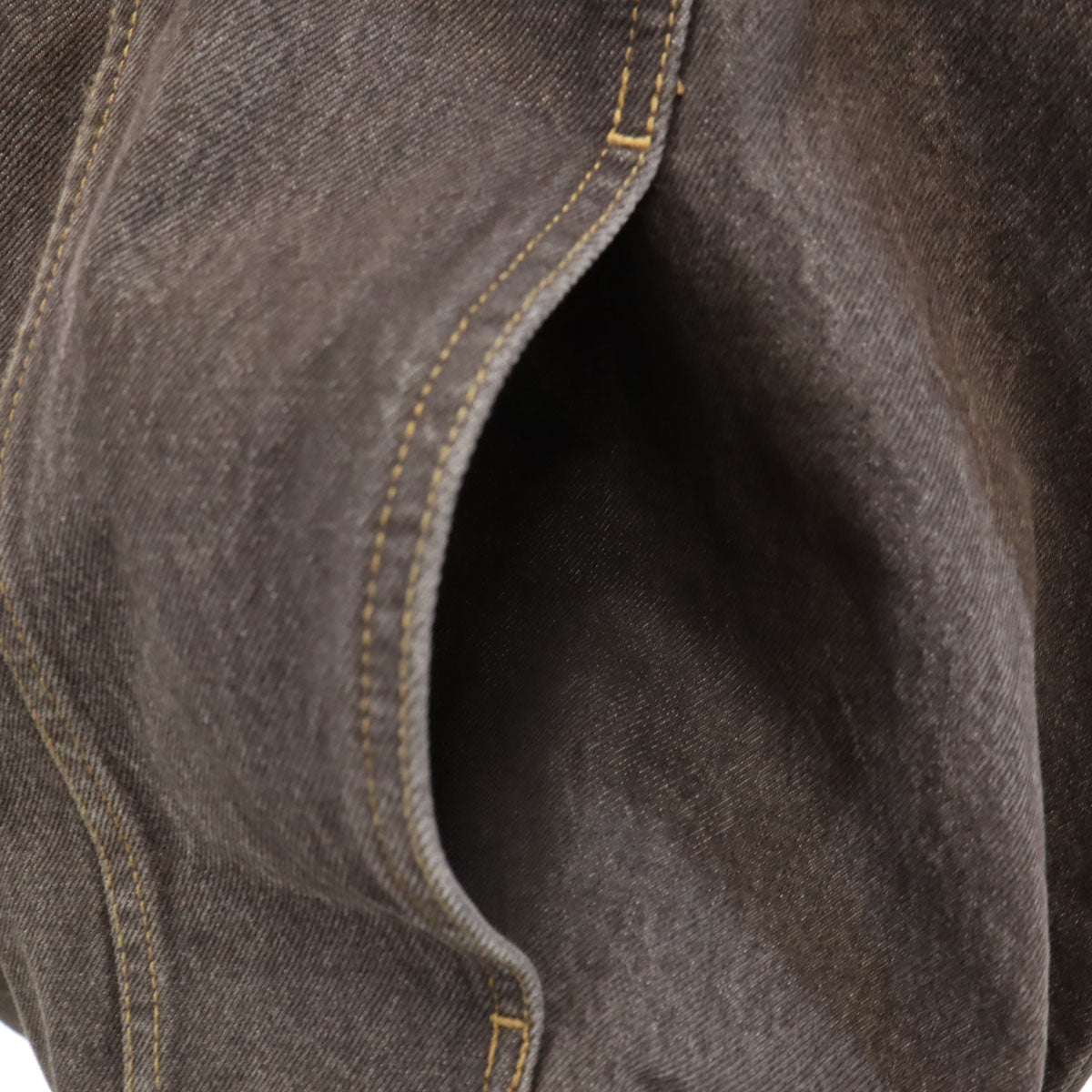 PHAT FARM ファットファーム バックロゴ デニムジャケット 2XL ブラウン ジージャン ビッグサイズ メンズ