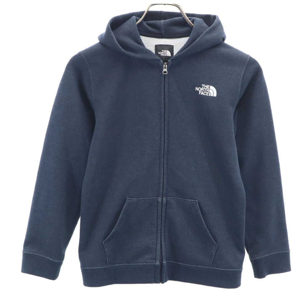 THE NORTH FACE ノースフェイス 長袖 スウェット ジップパーカー 140 ネイビー アウトドア NTJ11706 キッズ