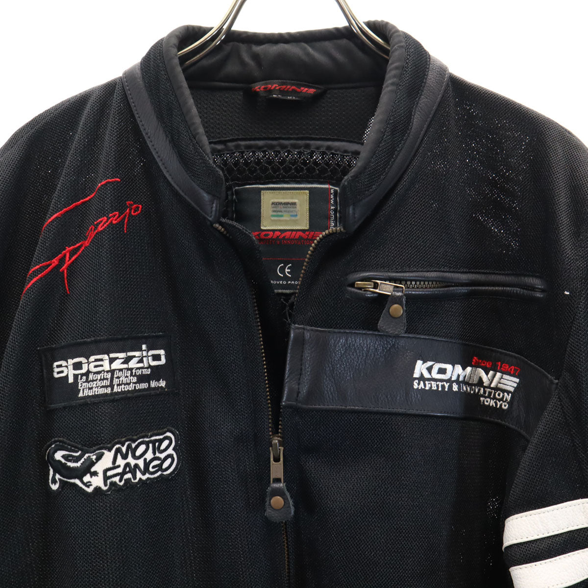 KOMINE コミネ バイク メッシュ ジャケット XL 黒 メンズ