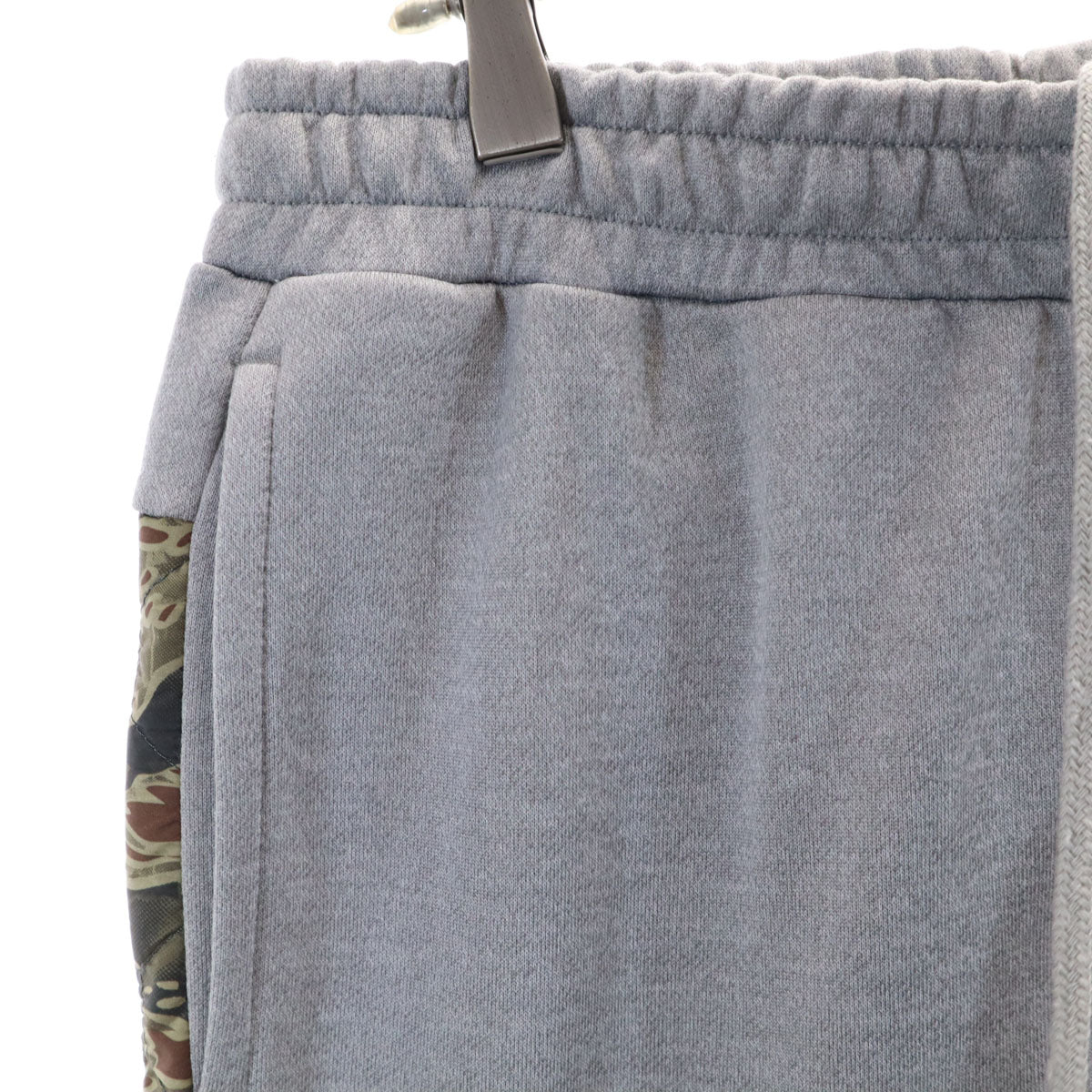 Reebok リーボック 迷彩柄 長袖 スピードウィック スウェットパーカー 上下 セットアップ 2XO グレー ビッグサイズ メンズ