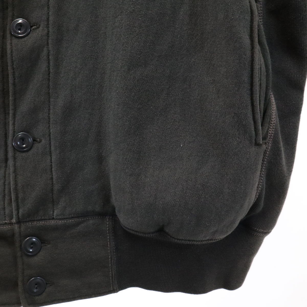 FULLCOUNT フルカウント 日本製 スウェット ジャケット 38 グレー系 裏サーマル メンズ