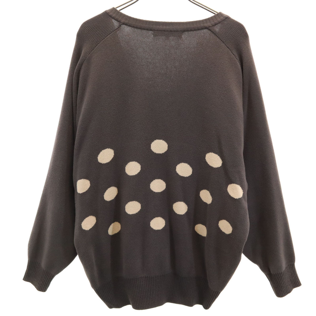 Christian Dior SPORTS クリスチャンディオールスポーツ 90s オールド 長袖 カーディガン L ブラウン レディース