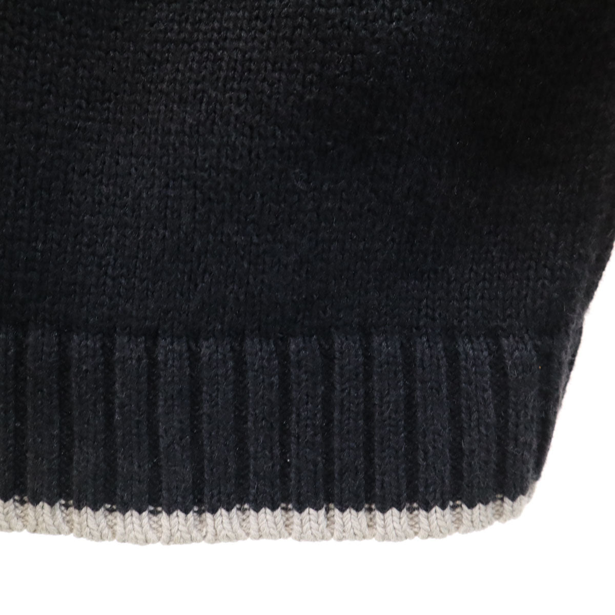 TOMMY HILFIGER トミーヒルフィガー 90s オールド フラッグタグ 長袖 ニット L チャコール系 メンズ