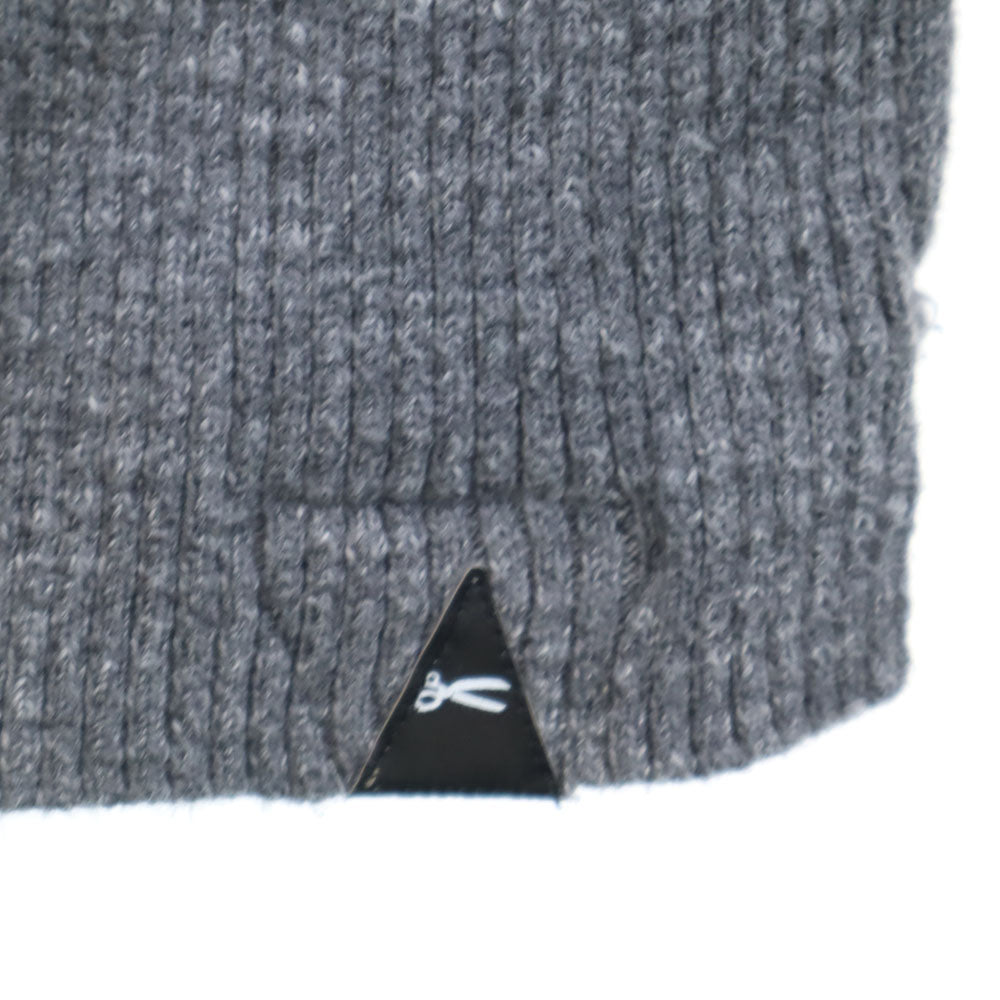 DENHAM デンハム 長袖 コットン ニット M グレー メンズ