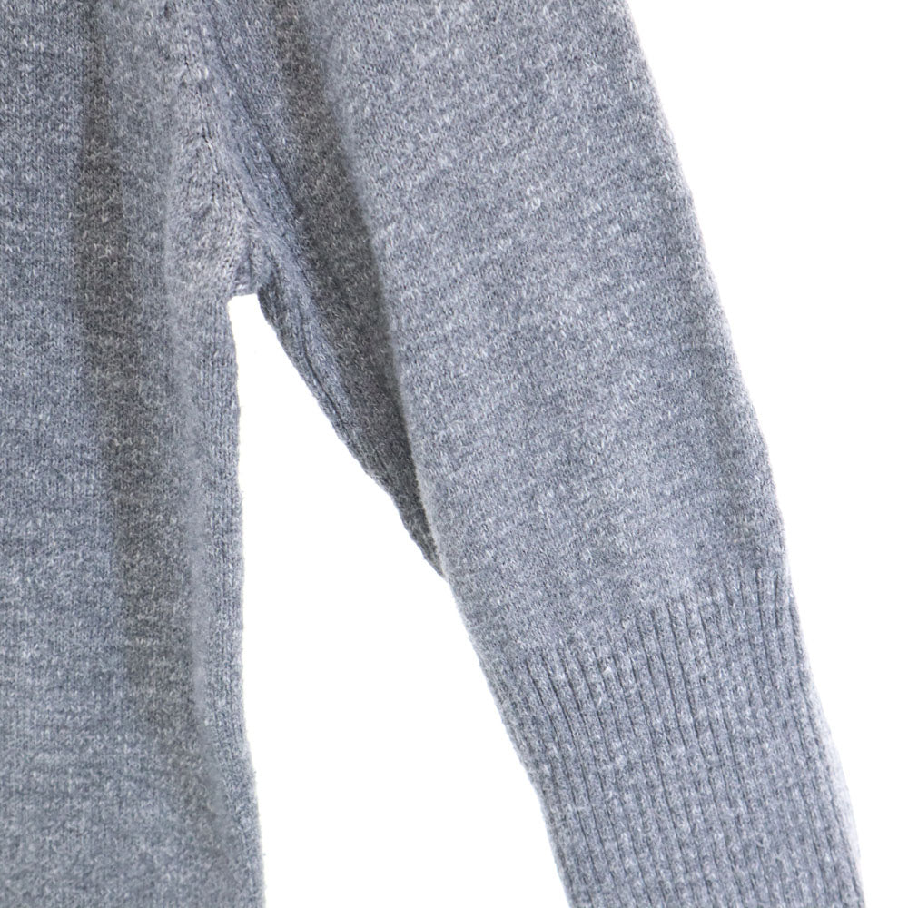 DENHAM デンハム 長袖 コットン ニット M グレー メンズ