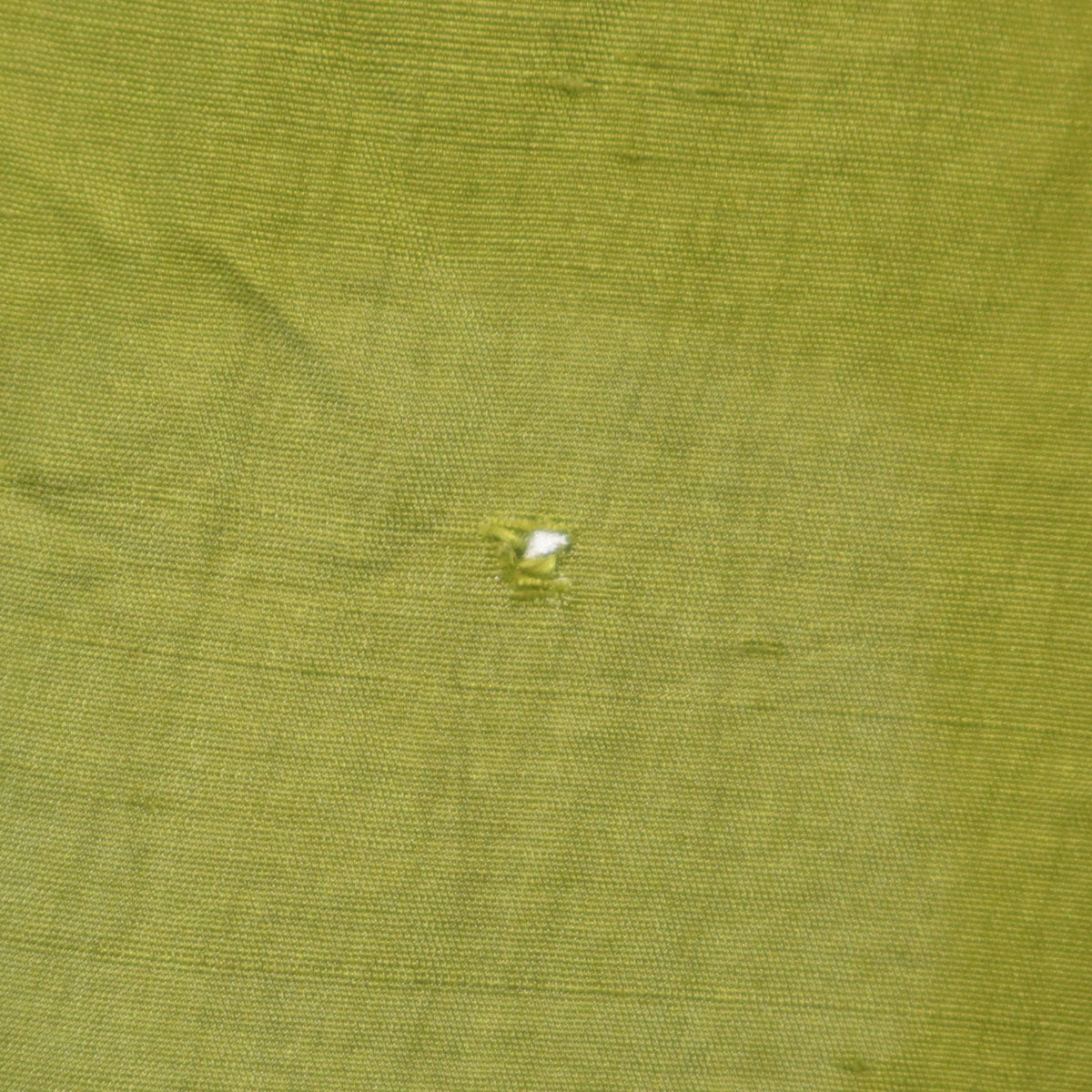 CLIO 90s オールド 長袖 シルク シャツ L オリーブ系 レディース