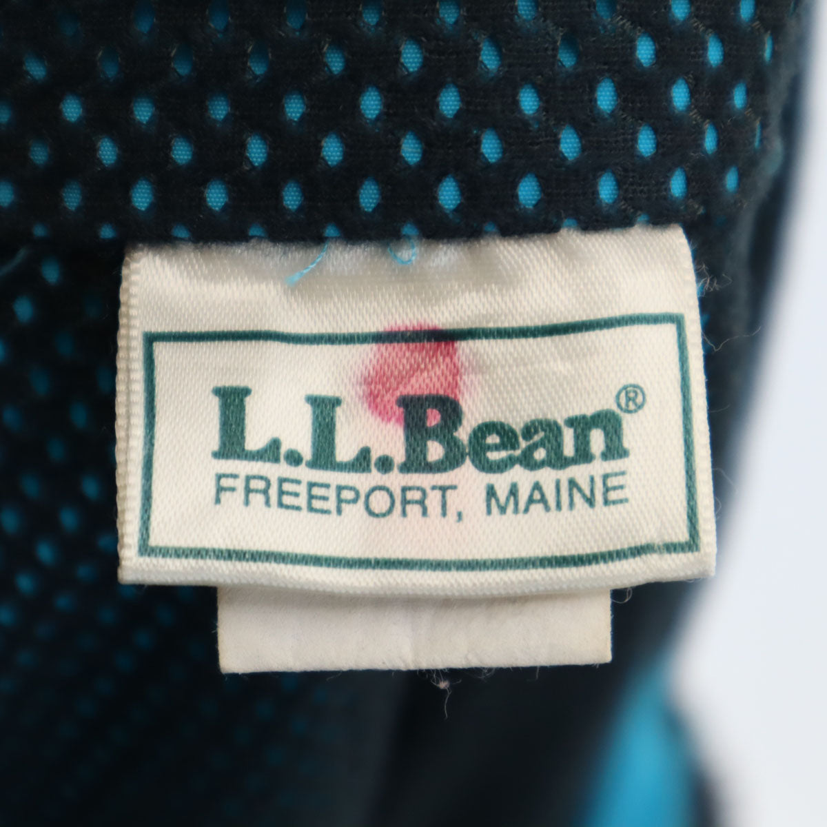 L.L.Bean エルエルビーン 80s USA製 ヴィンテージ ウインドブレーカー XL 水色 ジャケット アウトドア レディース