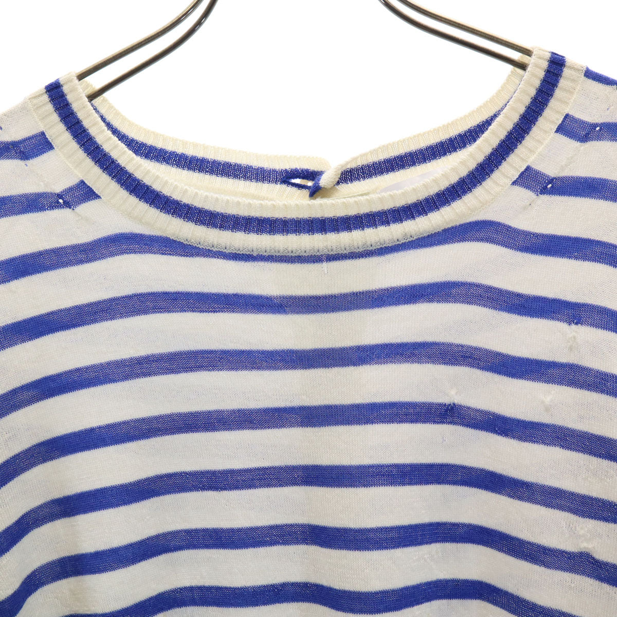 tao タオ 2021年 ボーダー柄 長袖 ニット M アイボリー コム デ ギャルソン レディース