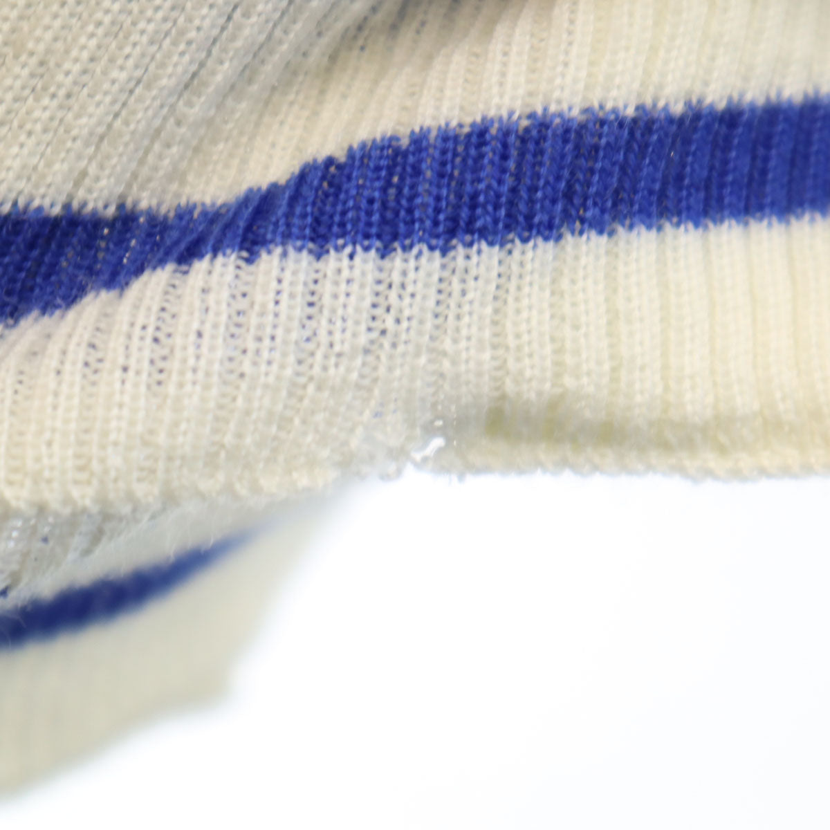 tao タオ 2021年 ボーダー柄 長袖 ニット M アイボリー コム デ ギャルソン レディース