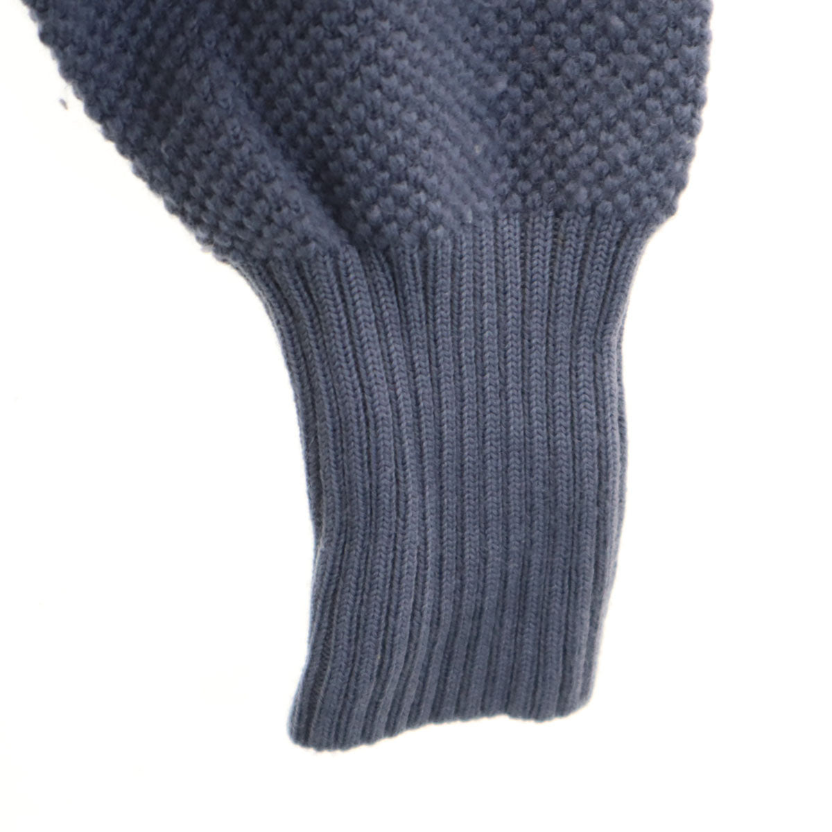 YVES SAINT LAURENT イヴサンローラン 80s 90s オールド 長袖 セーター M ブルー系 ニット レディース