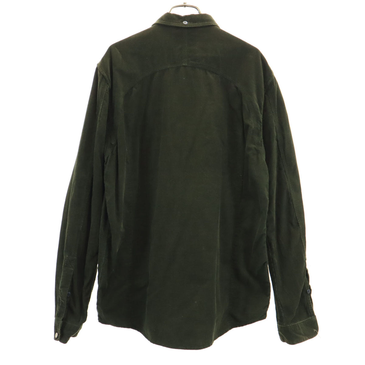 DIESEL ディーゼル 長袖 コーデュロイシャツ XL グリーン系 メンズ