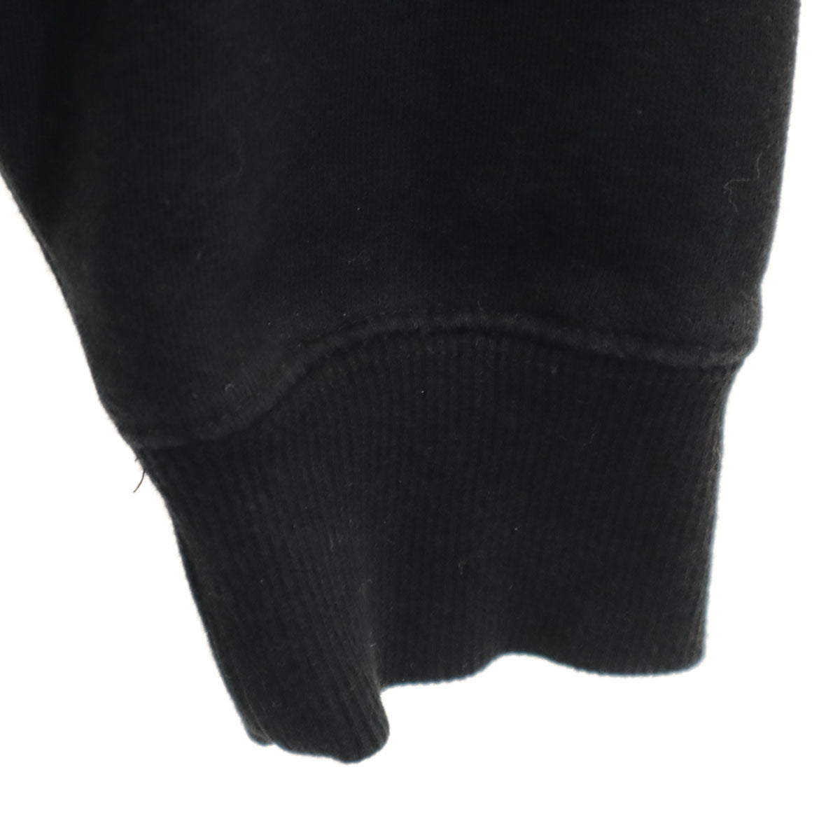 STUSSY ステューシー バックロゴ 長袖 スウェットパーカー S ブラック 裏起毛 メンズ