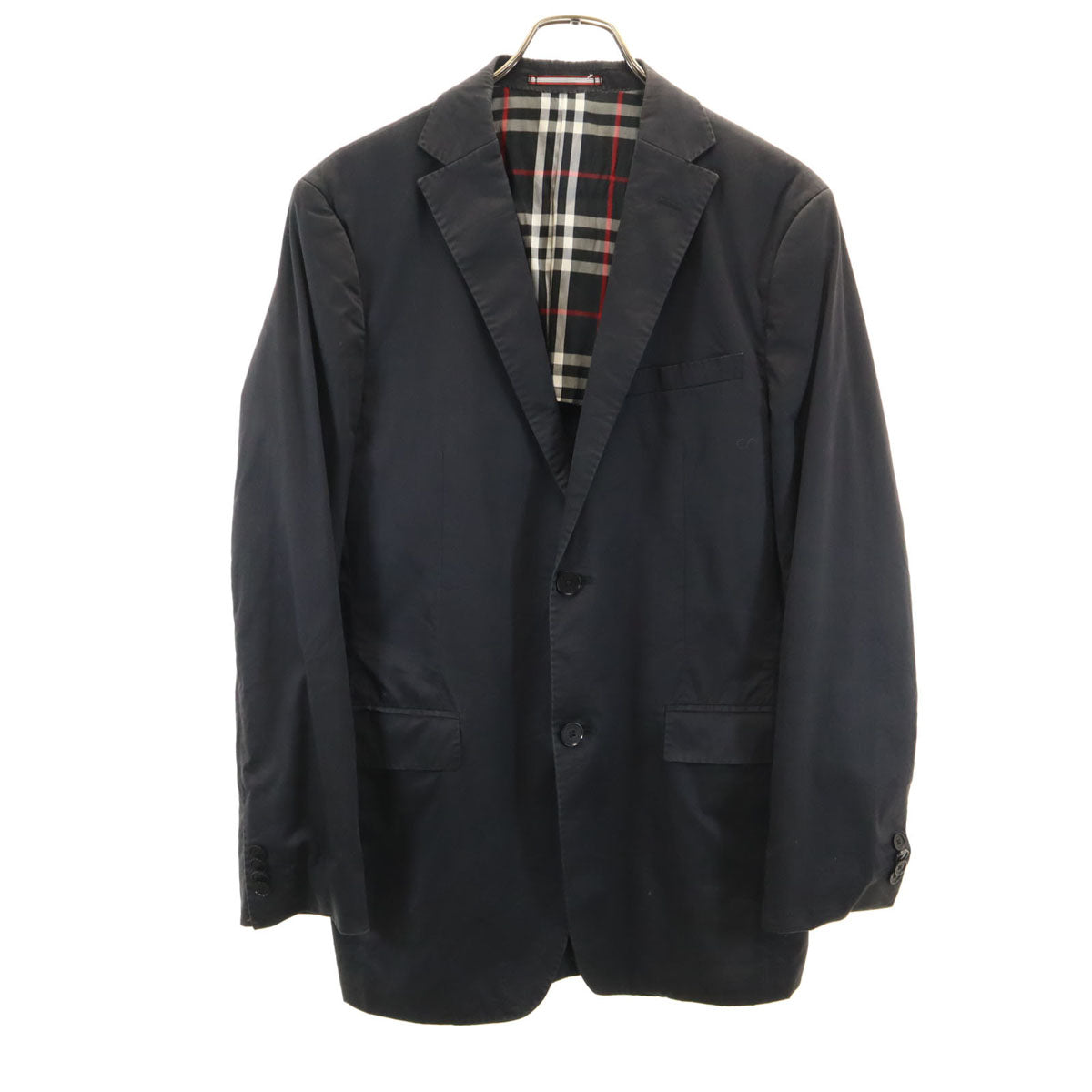 BURBERRY BLACK LABEL バーバリーブラックレーベル 三陽商会 テーラードジャケット L ブラック ブレザー メンズ