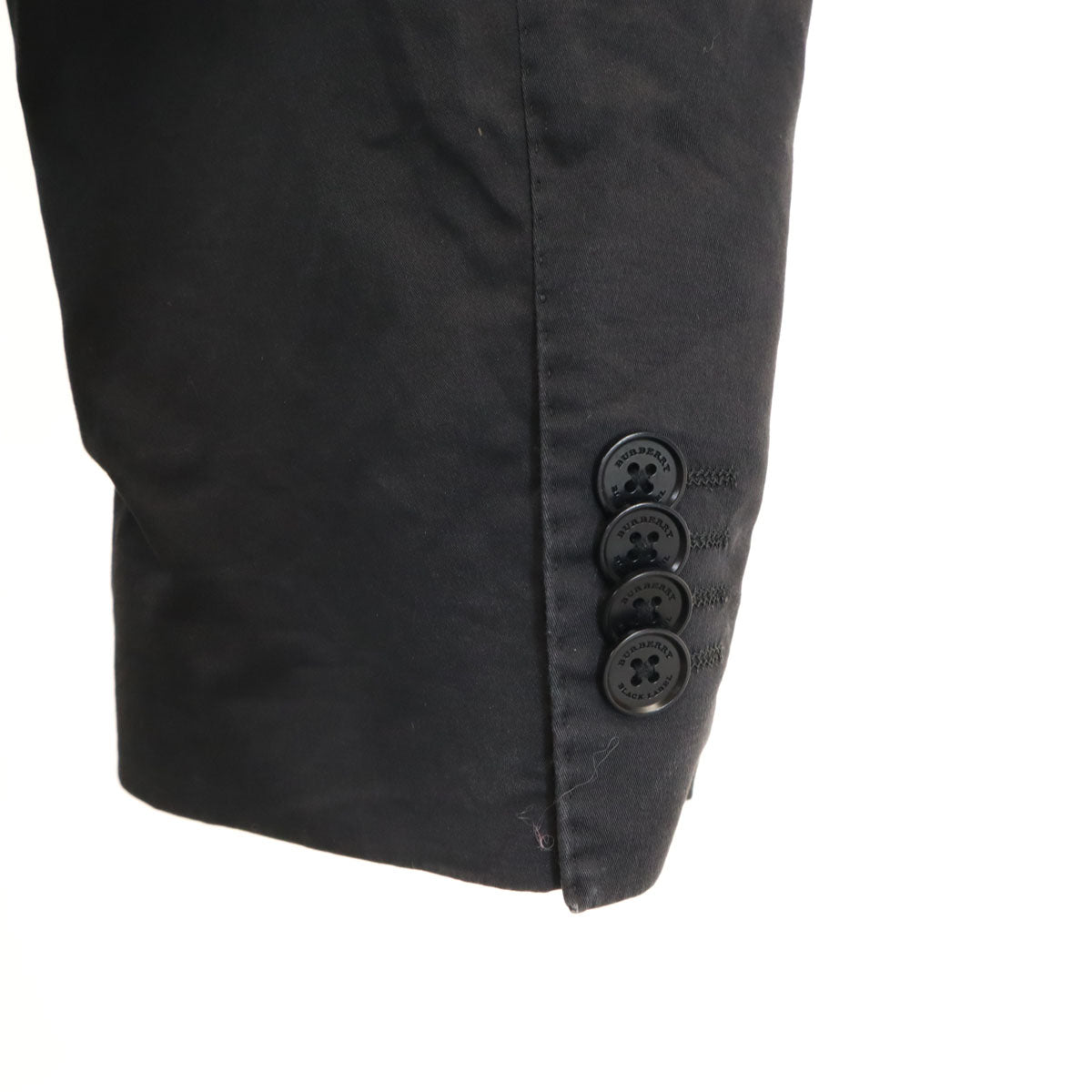 BURBERRY BLACK LABEL バーバリーブラックレーベル 三陽商会 テーラードジャケット L ブラック ブレザー メンズ