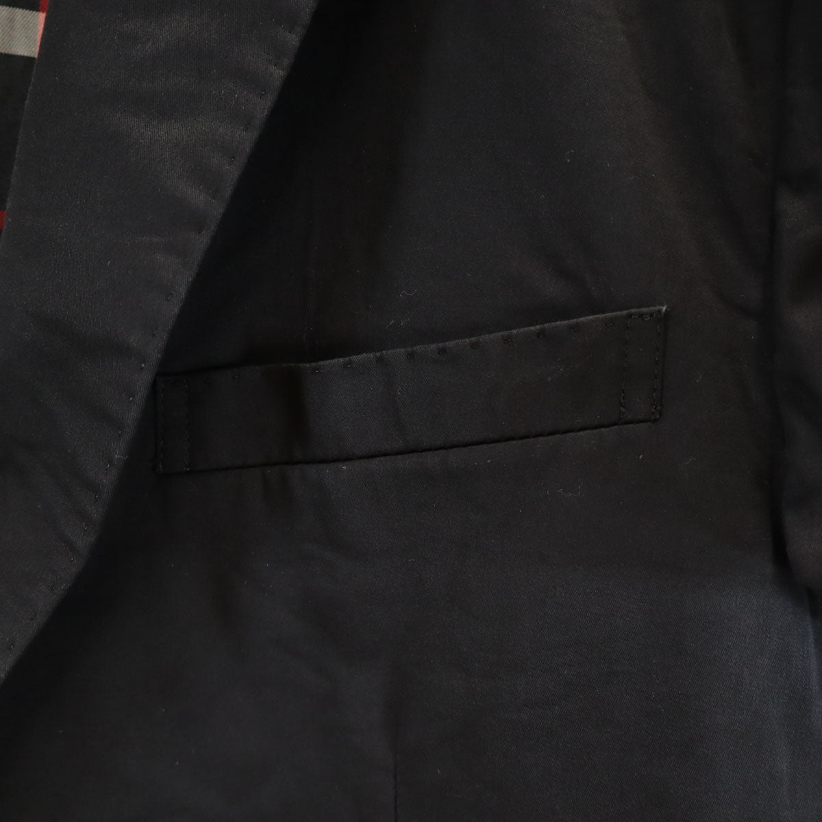 BURBERRY BLACK LABEL バーバリーブラックレーベル 三陽商会 テーラードジャケット L ブラック ブレザー メンズ