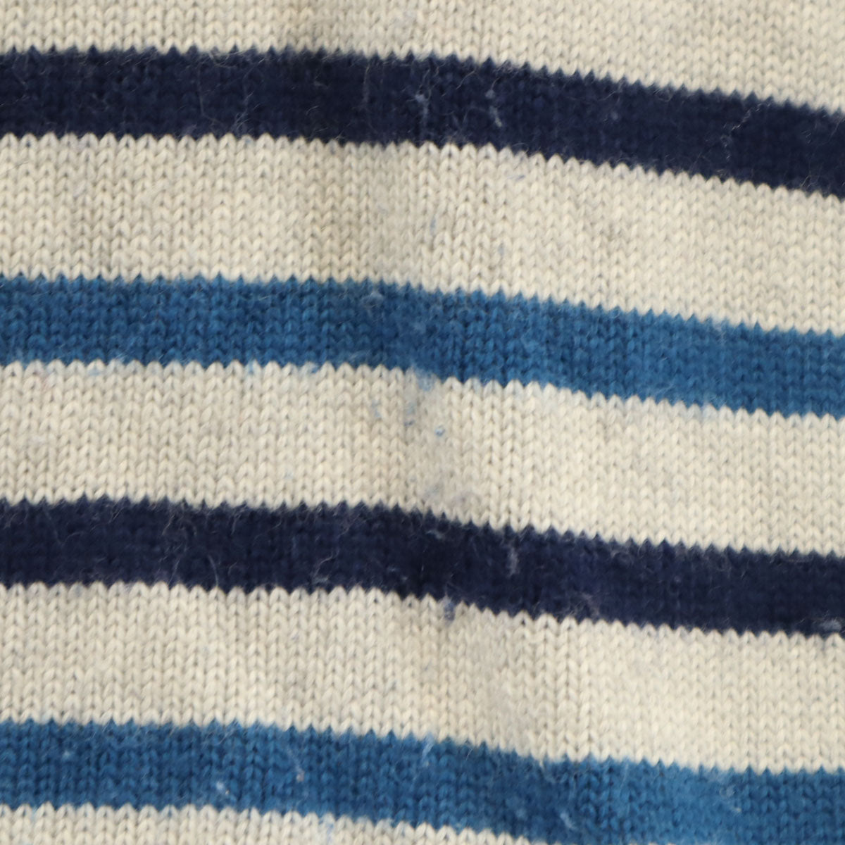 BURBERRY BLACK LABEL バーバリーブラックレーベル ボーダー柄 長袖 ショールカラー セーター 2 グレー 三陽商会 ニット レディース