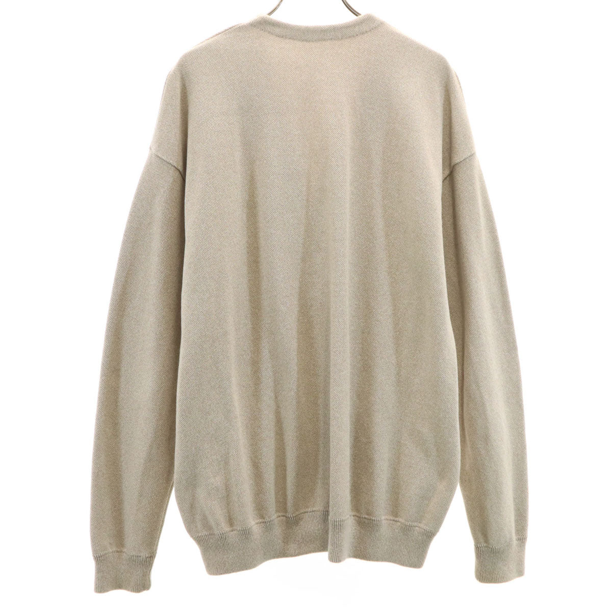 crepuscule クレプスキュール 日本製 長袖 Vネック カーディガン 2 ベージュ系 メンズ