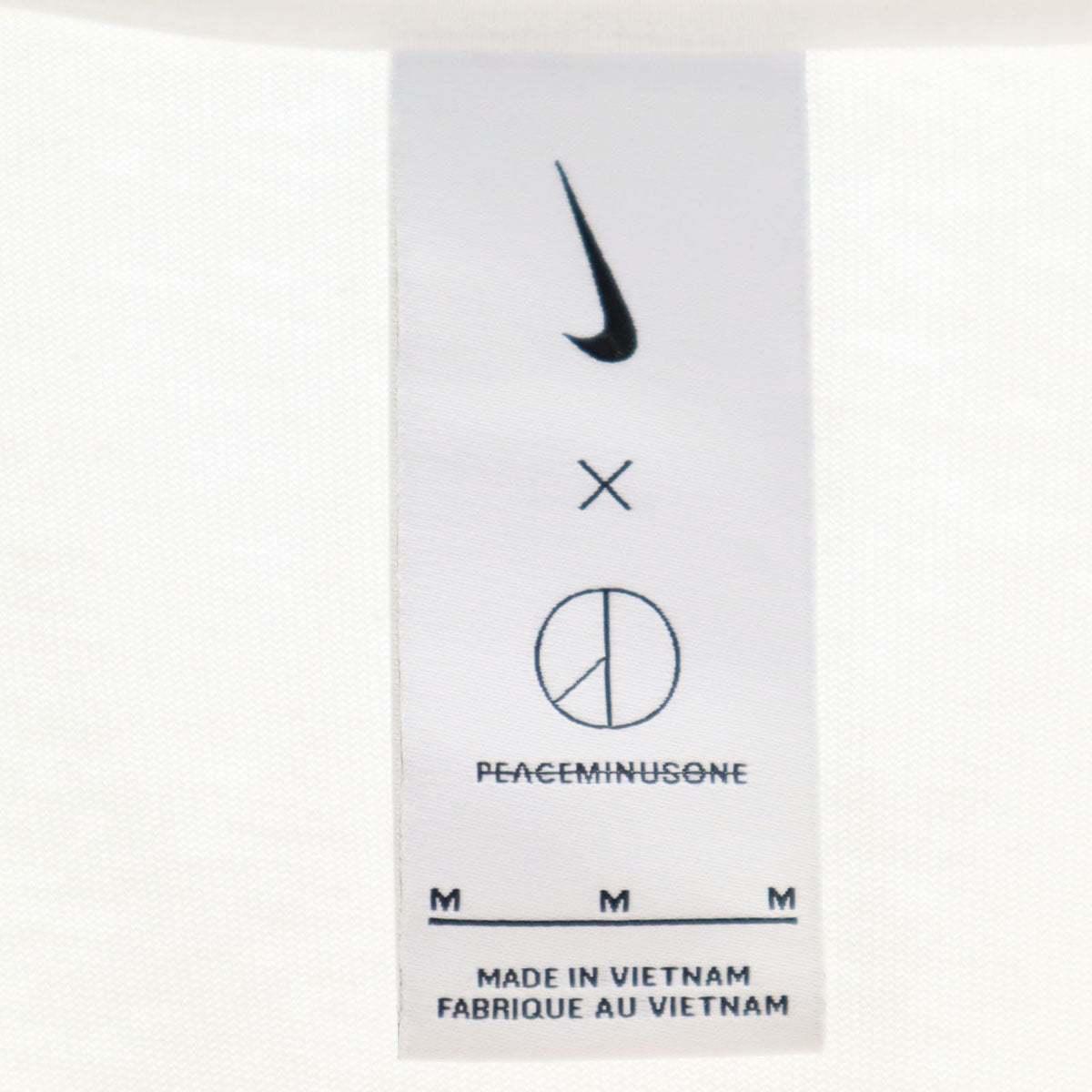 NIKE ナイキ PEACEMINUSONE PMO ピースマイナスワン ピーエムオー コラボ バックプリント デイジー 長袖 Tシャツ M ホワイト G-Dragon ロンT メンズ