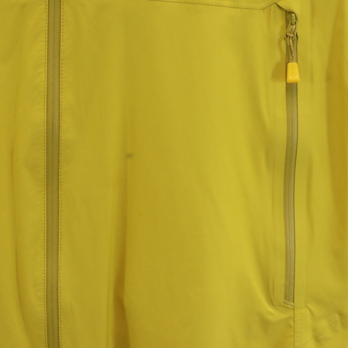 mont-bell モンベル レインジャケット XL イエロー アウトドア メンズ