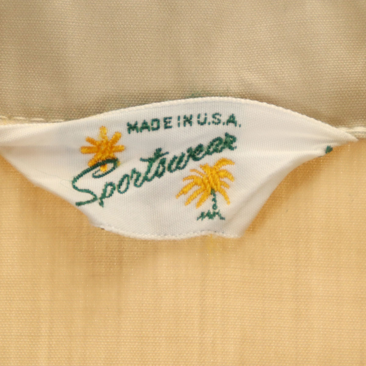 sportswear スポーツウェア 70s 80s USA製 ヴィンテージ ブルゾン ベージュ系 他 ジャケット メンズ