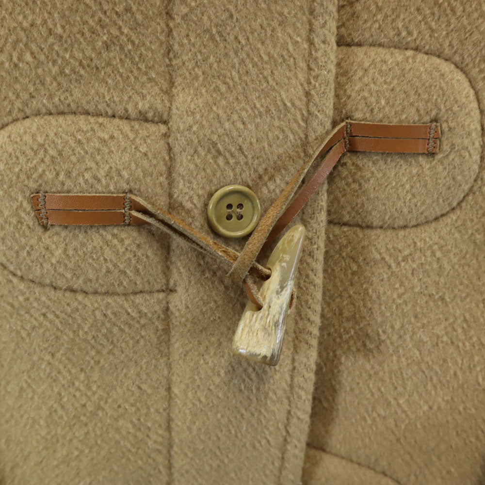 Gloverall グローバーオール 80s 90s オールド 英国製 ウールブレンド ダッフルコート 46 ベージュ レディース