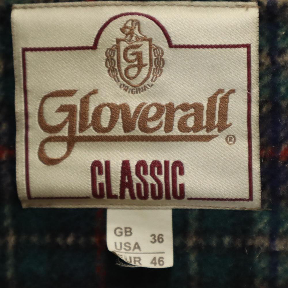 Gloverall グローバーオール 80s 90s オールド 英国製 ウールブレンド ダッフルコート 46 ベージュ レディース