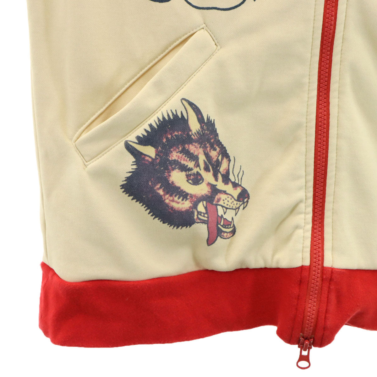 BOHEMIANS ボヘミアンズ スウェット ジップジャケット M ベージュ系 裏起毛 メンズ