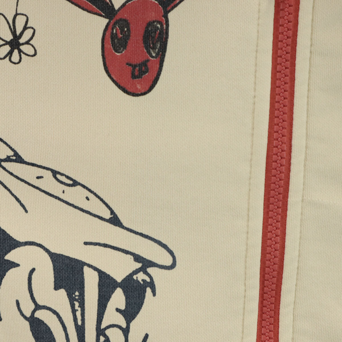 BOHEMIANS ボヘミアンズ スウェット ジップジャケット M ベージュ系 裏起毛 メンズ