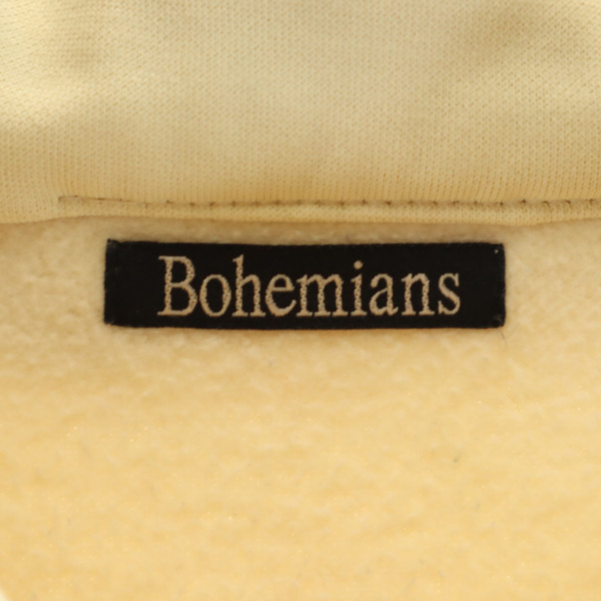BOHEMIANS ボヘミアンズ スウェット ジップジャケット M ベージュ系 裏起毛 メンズ