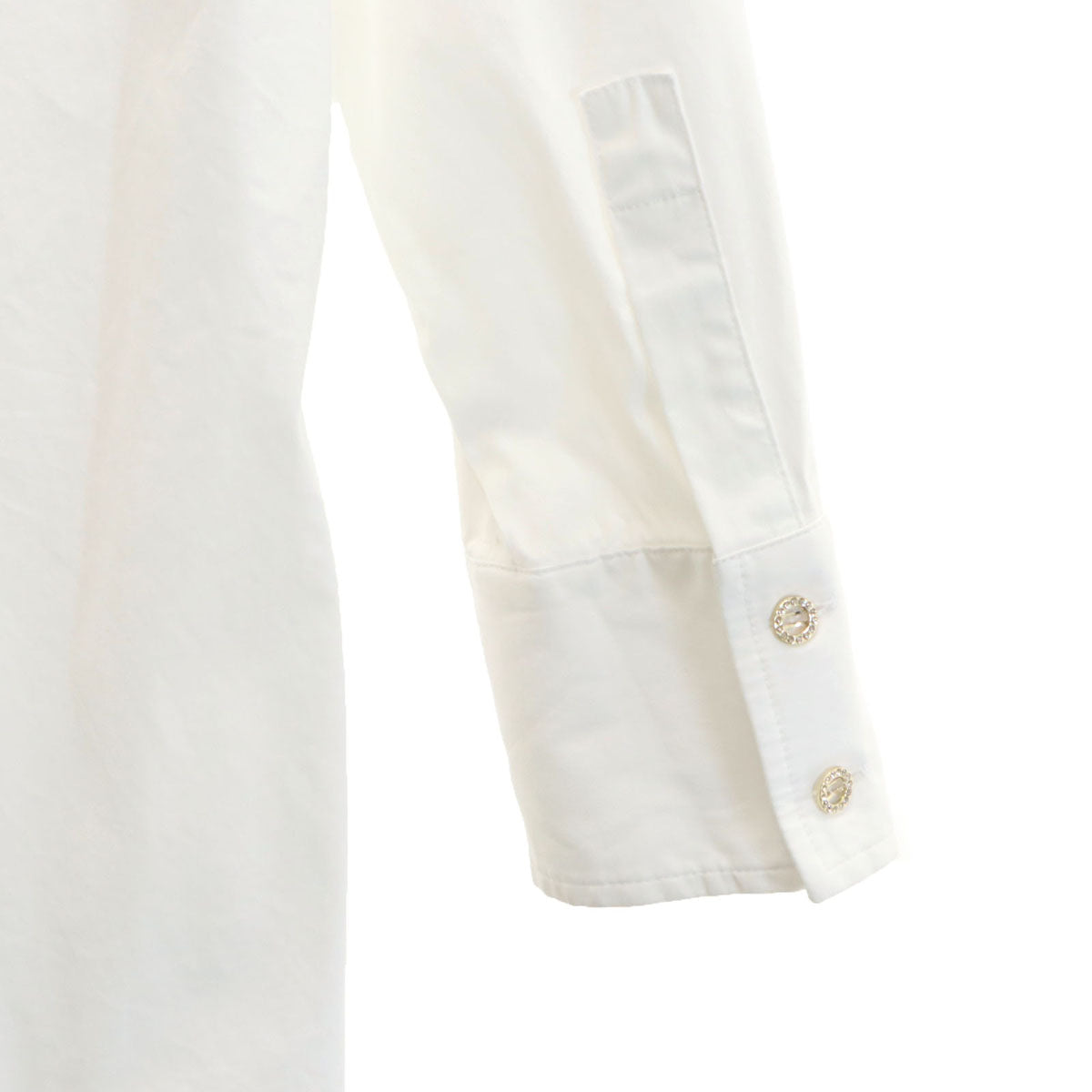 Max Mara Studio マックスマーラ ステュディオ 7分袖 シャツ 36 ホワイト レディース