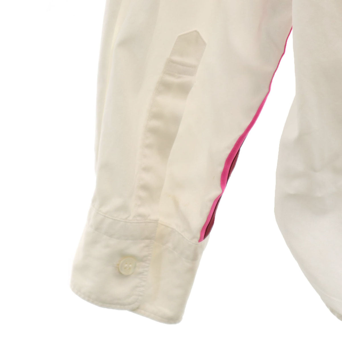 COMME des GARCONS HOMME コムデギャルソンオム 長袖 コットンシャツ S ホワイト メンズ