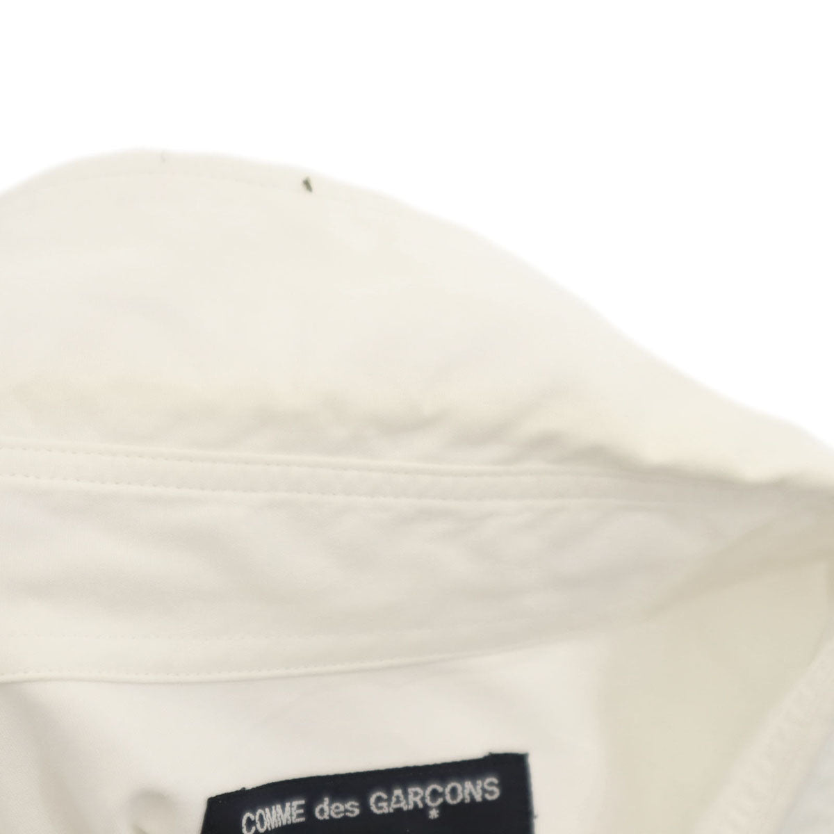 COMME des GARCONS HOMME コムデギャルソンオム 長袖 コットンシャツ S ホワイト メンズ