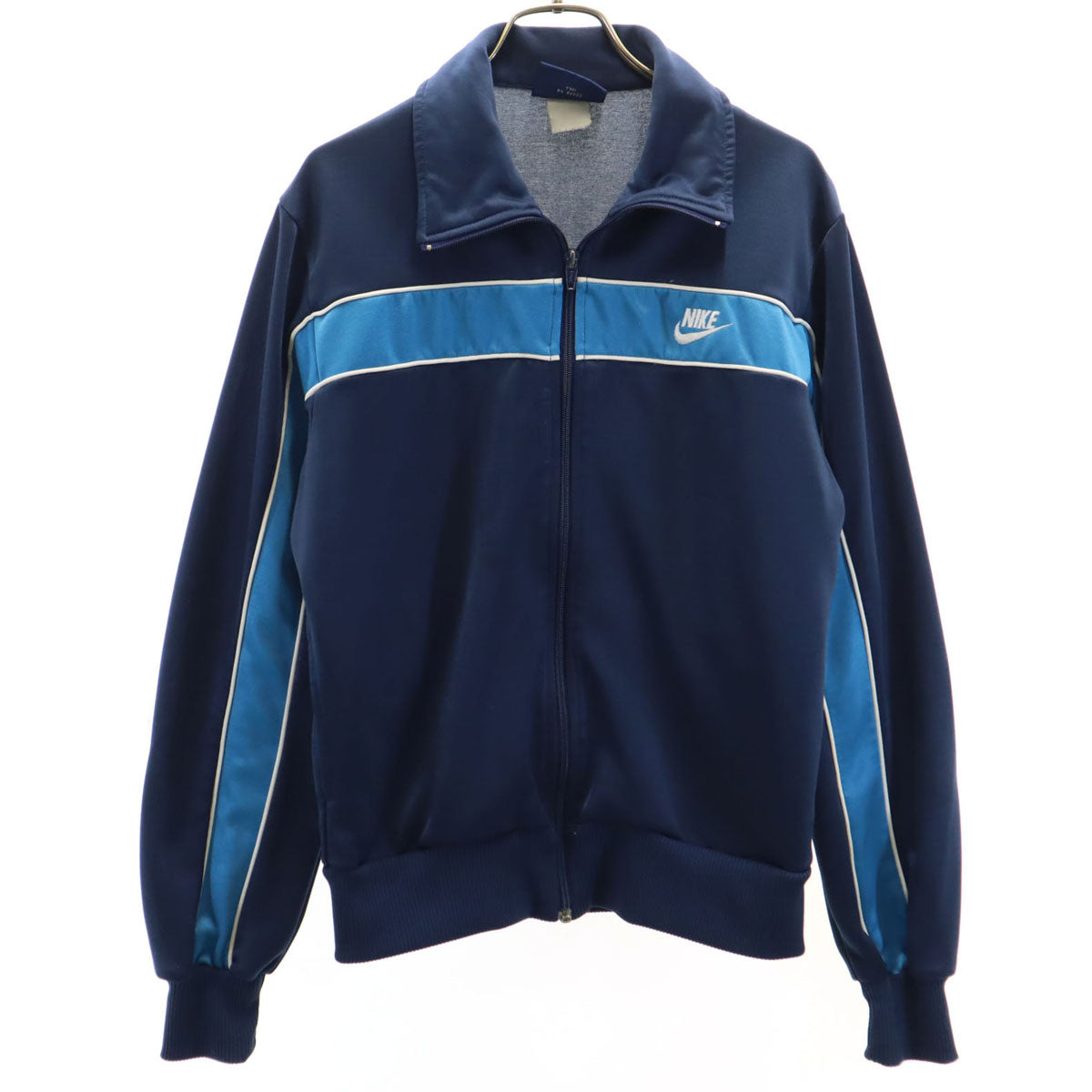 NIKE ナイキ 80s 紺タグ ヴィンテージ トラックジャケット S ネイビー 