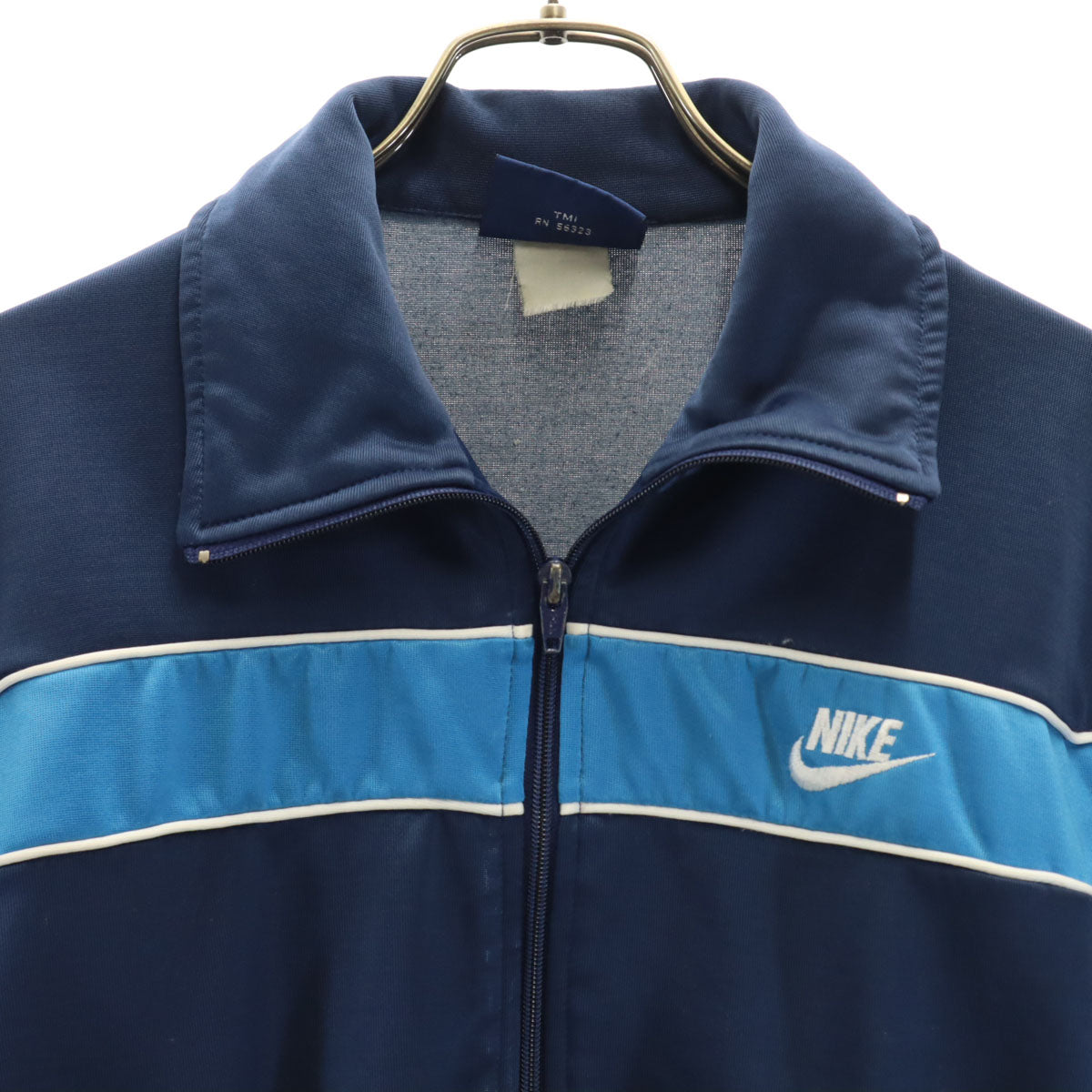 NIKE ナイキ 80s 紺タグ ヴィンテージ トラックジャケット S ネイビー ジャージ メンズ