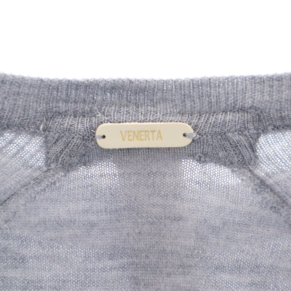 VENERTA KNITWEAR ヴェネルタニットウェア 長袖 ニット 2 グレー セーター レディース