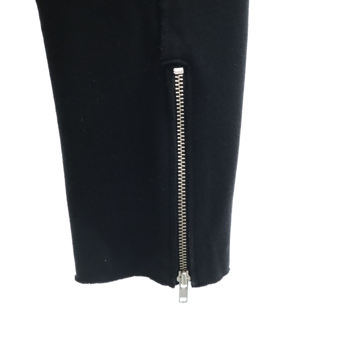 agnes b. homme アニエスベーオム 日本製 カットオフ加工 ジップジャケット 2 ブラック メンズ