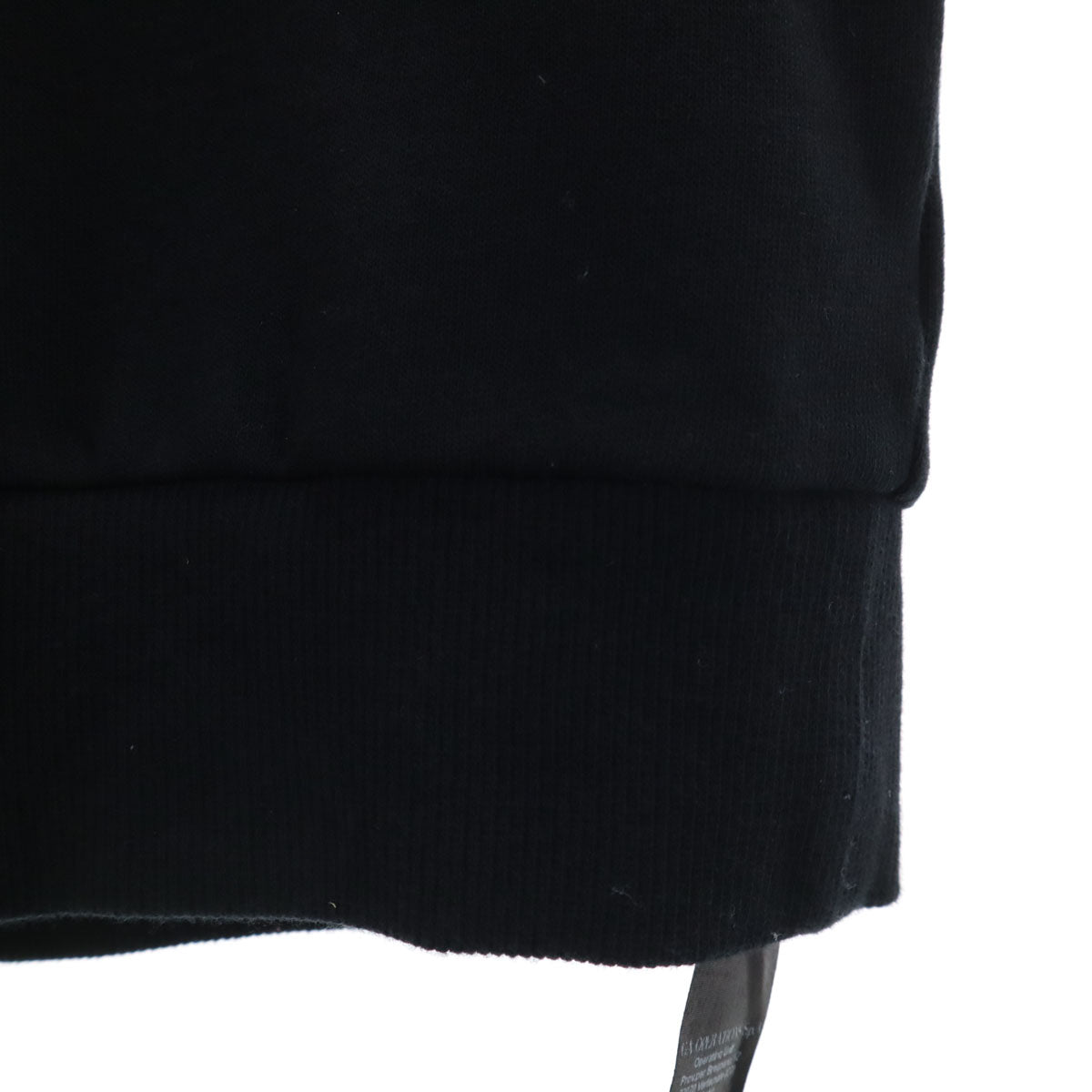 Emporio Armani エンポリオアルマーニ 長袖 スウェット トレーナー S ブラック 裏起毛 メンズ